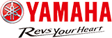 Yamaha logo with text.